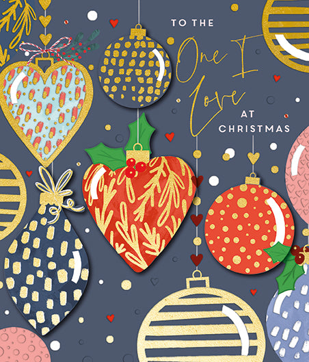 Ling Design One I Love Christmas Card