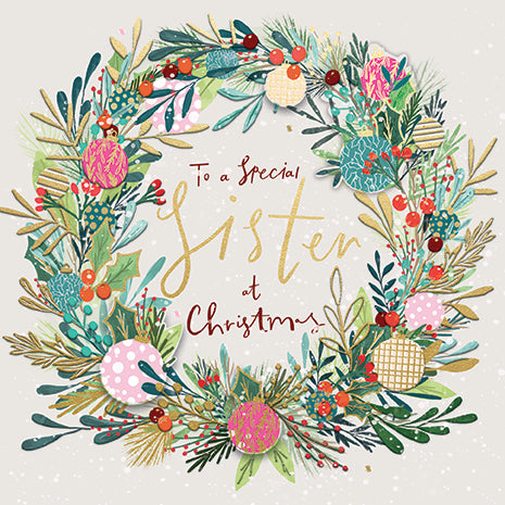 Ling Design Sister Christmas Card