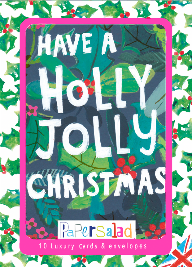 Papersalad Box of 10 Christmas Card**