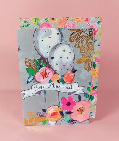 Paper Salad Wedding Card