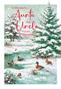Cherry Orchard Auntie & Uncle Christmas Card