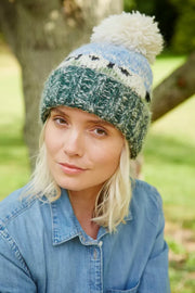 Pachamama Hazy Sheep Bobble Beanie Hat*