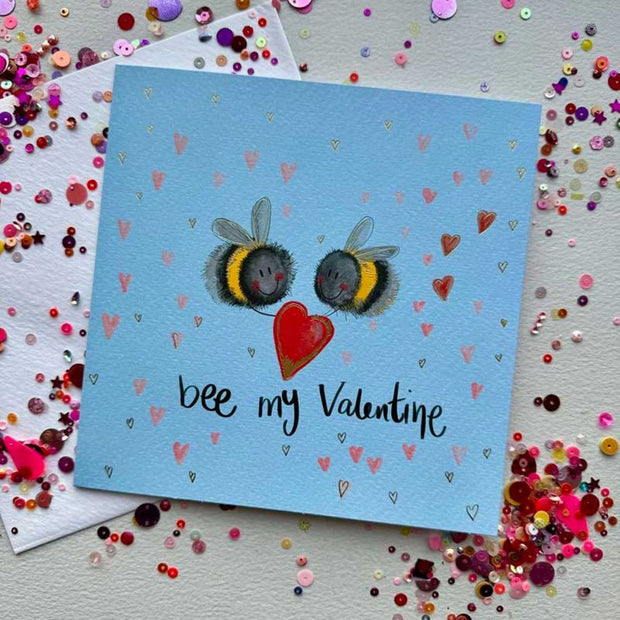 Alex Clark Be My Valentine Bee Valentine's Day Card