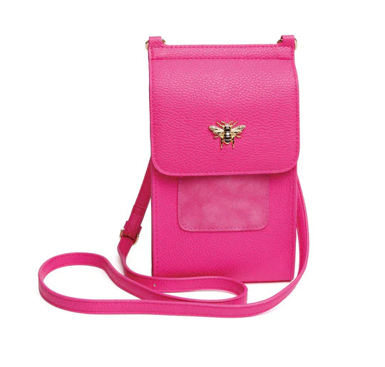 Alice Wheeler Hot Pink Mini Bloomsbury Handbag