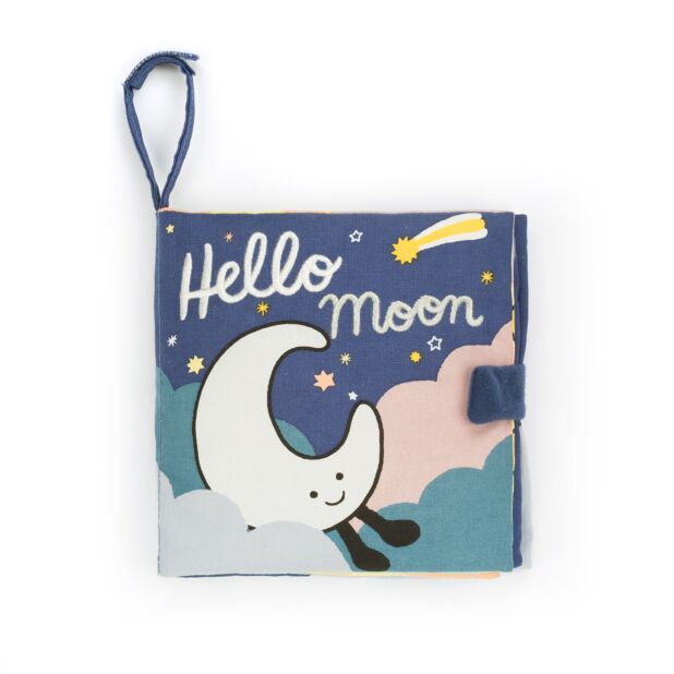 Jellycat Hello Moon Fabric Baby Book