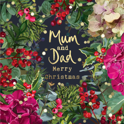 Sarah Kelleher Mum & Dad Christmas Card