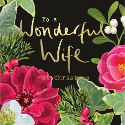 Sarah Kelleher Wife Christmas Card