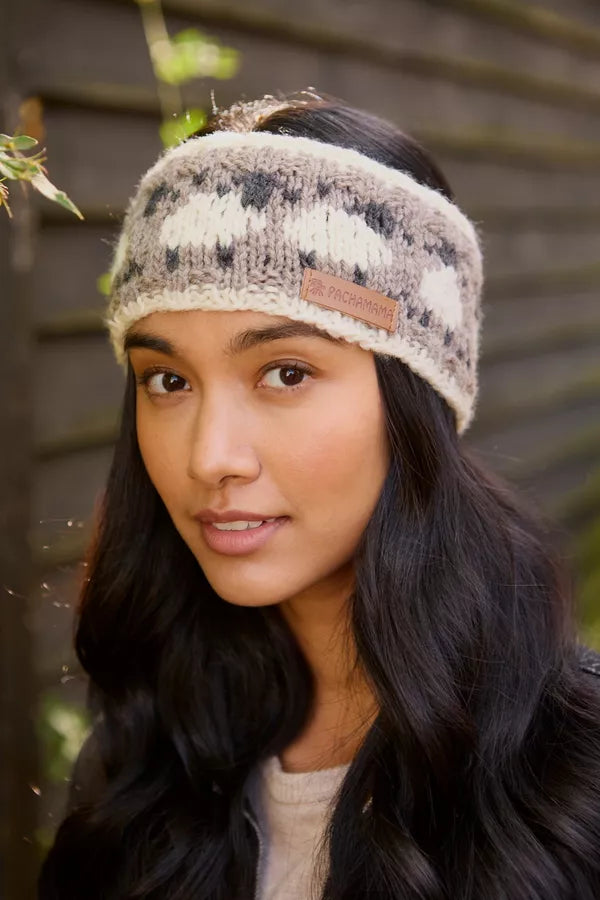 Pachamama Sheep (Merino) Headband Mushroom