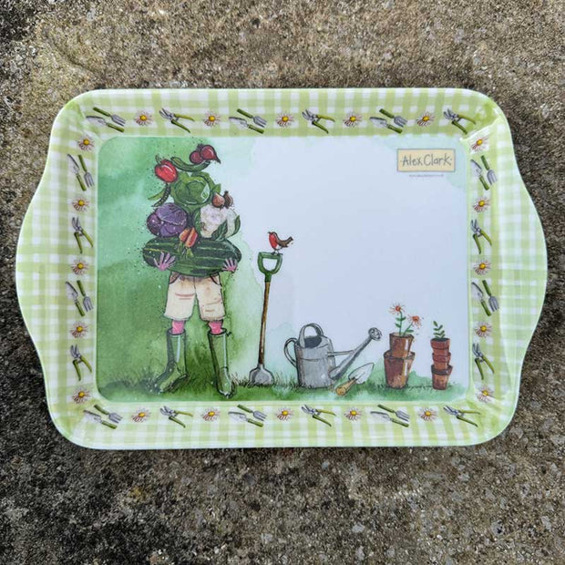Alex Clark Vegetable Garden Small Tray*