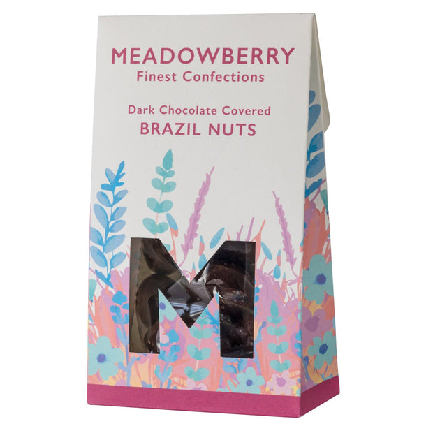 Meadowberry covered - Dark chocolate covered Brazil nuts 140g