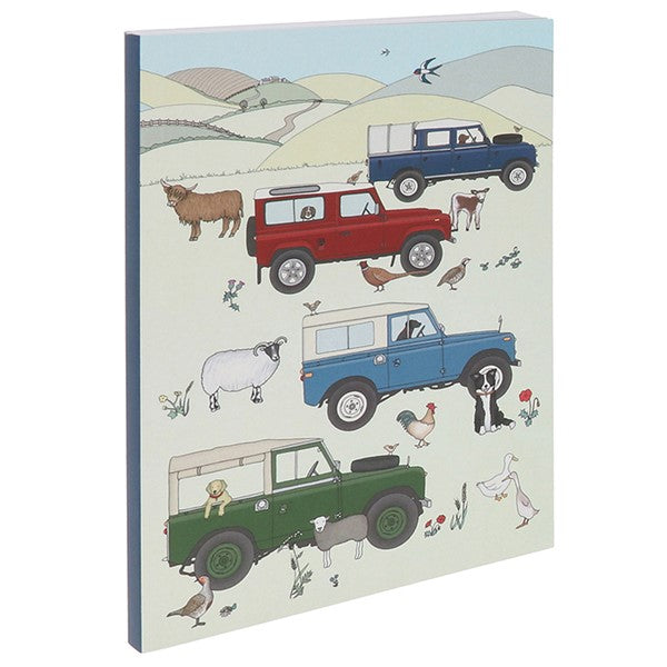 Emma Lawrence Landrover A5 Softcover Notebook