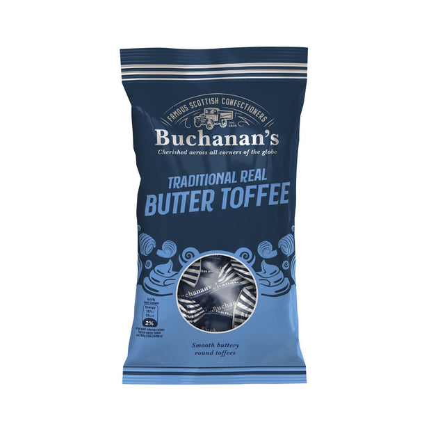 Buchanans bag of Real Butter Toffees 120g