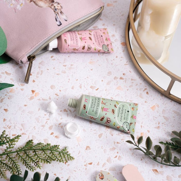Wrendale 'Hedgerow' Hare and Mouse Mini Hand Cream Gift Pouch*