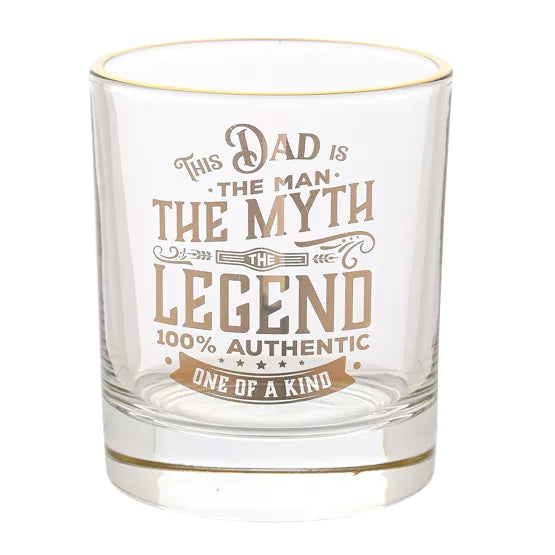 Harvey Makin Legend Tumbler Glass - Dad