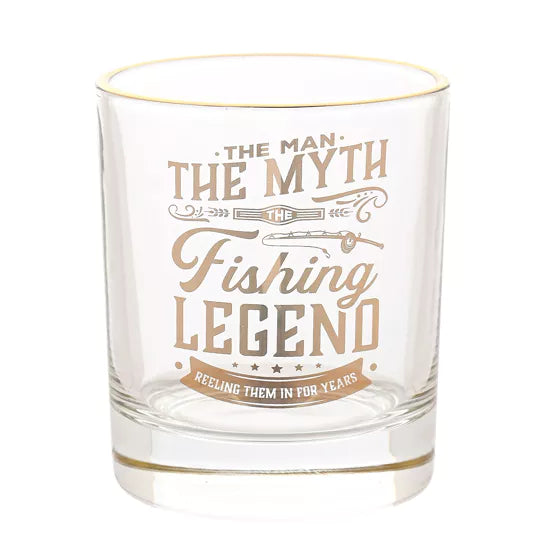 Harvey Makin Legend Tumbler Glass - Fishing