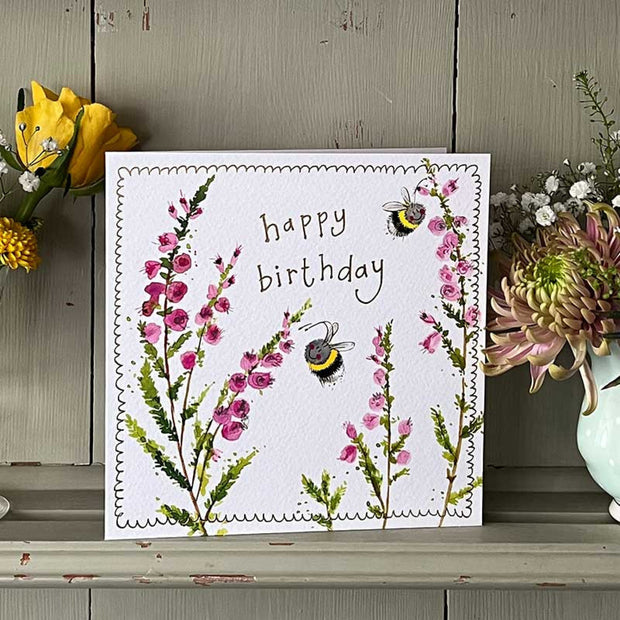 Alex Clark  Bee and Heather Birthday Card*