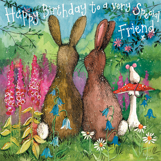 Alex Clark Forest Friends, Special Friend Birthday Card*