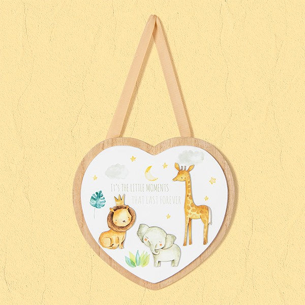 Little Moments Safari Plaque