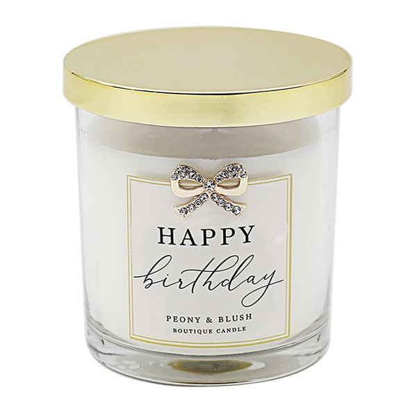 Madelaine By Heart Happy Birthday Candle