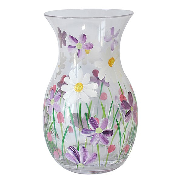 Daisy Flower Glass Vase