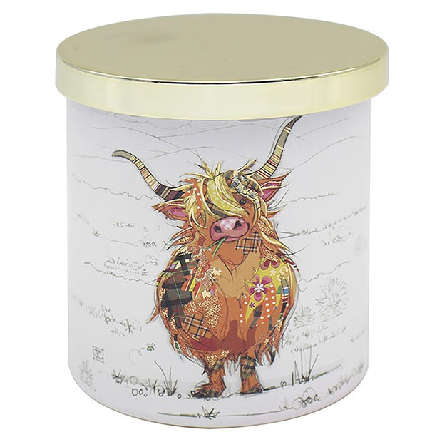 Bug Art Candle Hamish Highland Cow