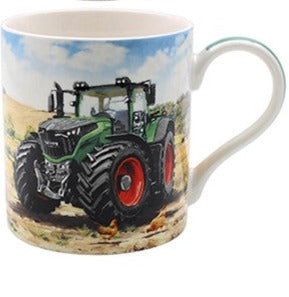 Farm Tractor Green Mug