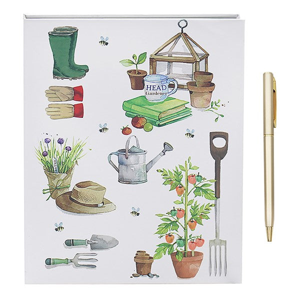 Green Fingers Garden Notebook & Pen