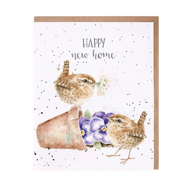 Wrendale 'New Digs' Wren New Home Card