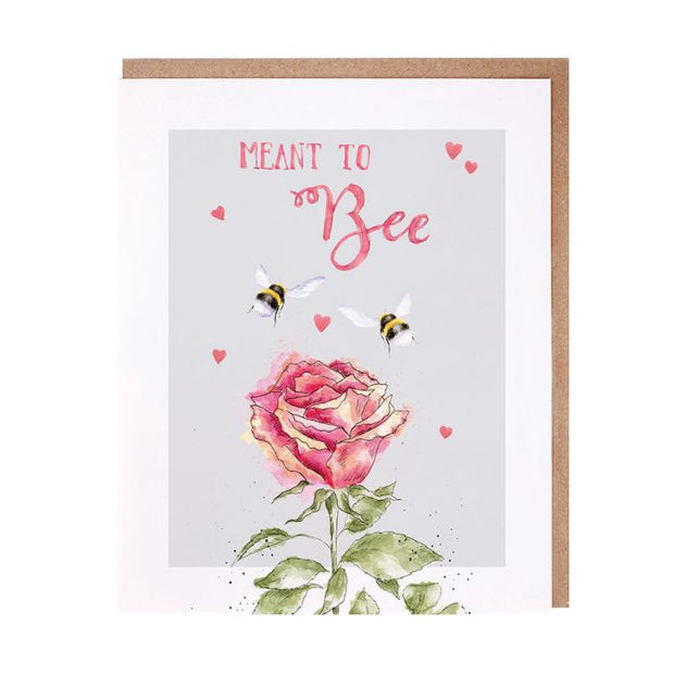 Wrendale 'Meant to Bee' bee Engagement Card
