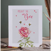 Wrendale 'Meant to Bee' bee Engagement Card