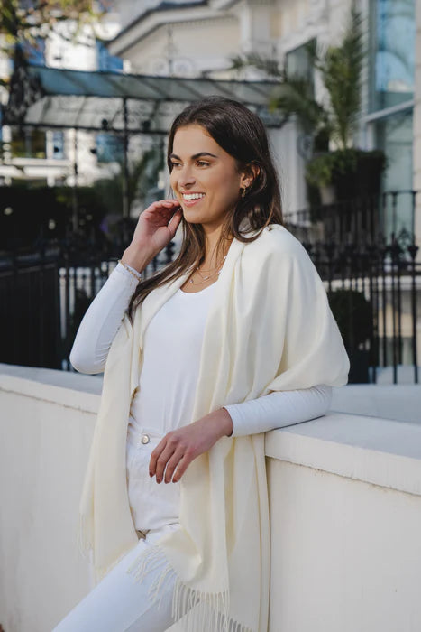 Accessories By Park Lane Whipped Cream Scarf**