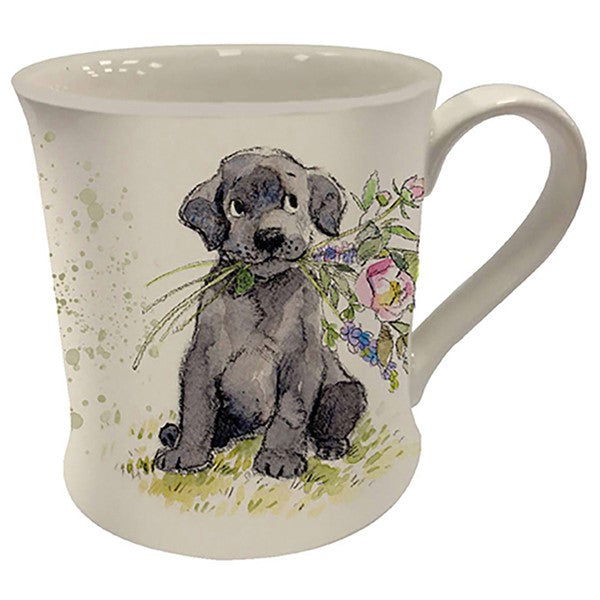 Paper Shed Black Labrador Mug