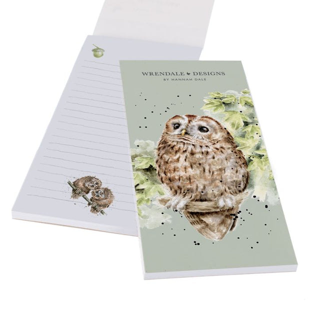 Wrendale 'Treetops' Owl Magnetic Shopping Pad*