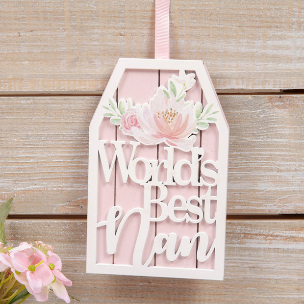 Nan Hanging Plaque
