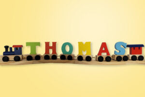 Ryan Town Coloured Wooden Alphabet Figures
