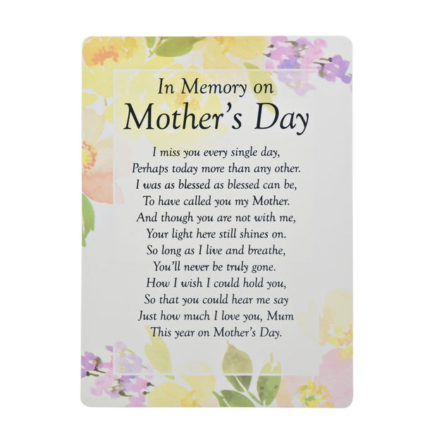 Graveside "In Memory of Mum" Mother's Day Card