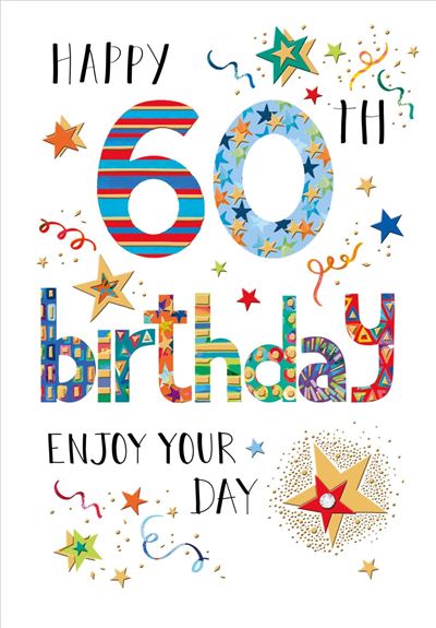 Nigel Quiney 60th Birthday Card