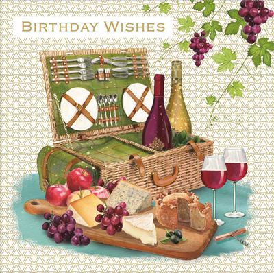 Nigel Quiney Picnic Birthday Card*