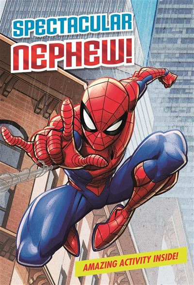 Hallmark Nephew Spiderman Birthday Card*