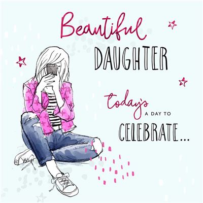 Hallmark Daughter Birthday Card*