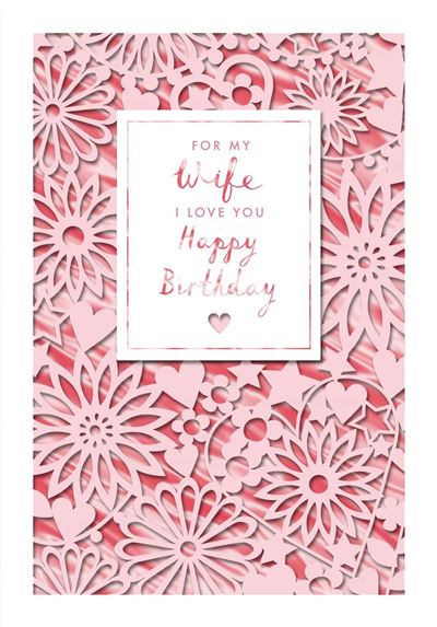 Hallmark Wife Birthday Card