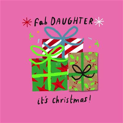 Hallmark Daughter Christmas Card