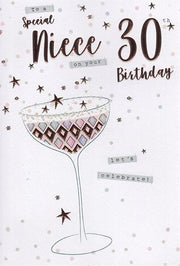 ICG Niece 30th Birthday Card