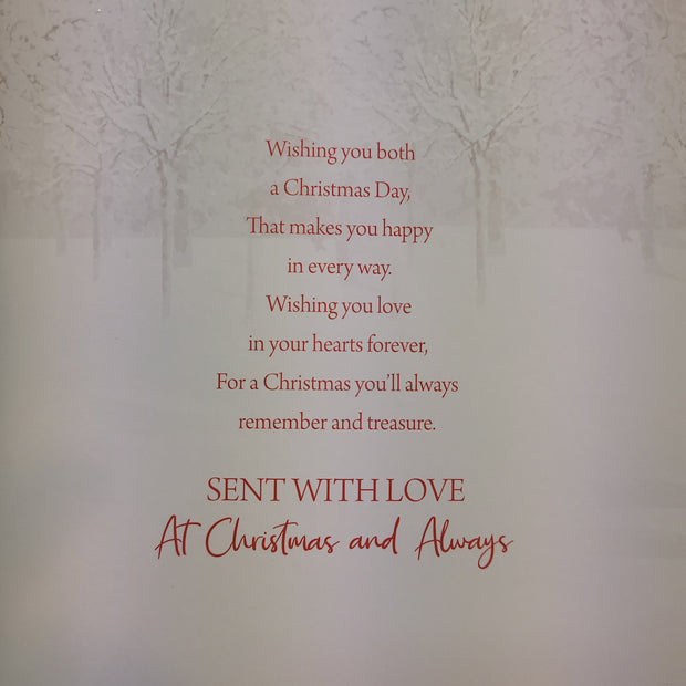 Cherry Orchard To Both Of You Christmas Card