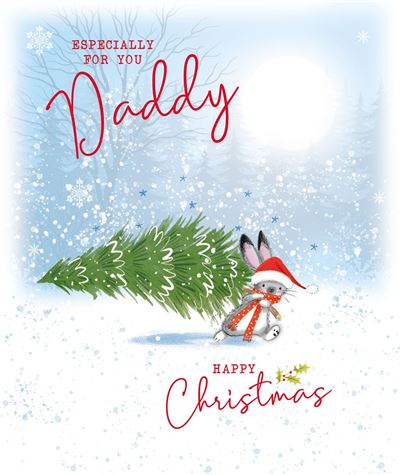 Cherry Orchard Daddy Christmas Card