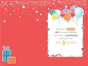 ICG Son 3rd Birthday Card