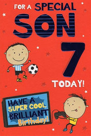 ICG Son 7th Birthday Card