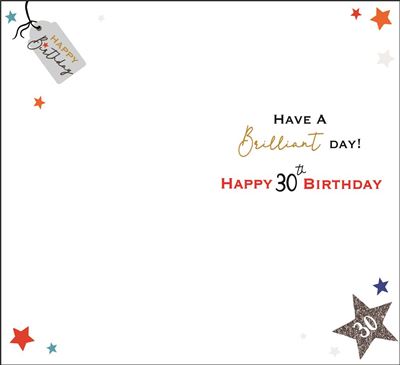 Jonny Javelin 30th Birthday Card