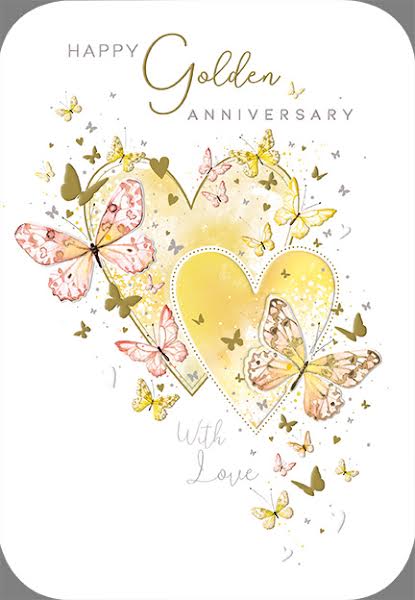 Noel Tatt Your Golden Anniversary Card*