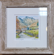 Colin Williamson Great Langdale, Lake District, Mounted and Framed Picture